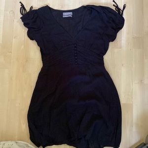 UO Black Mini Dress
